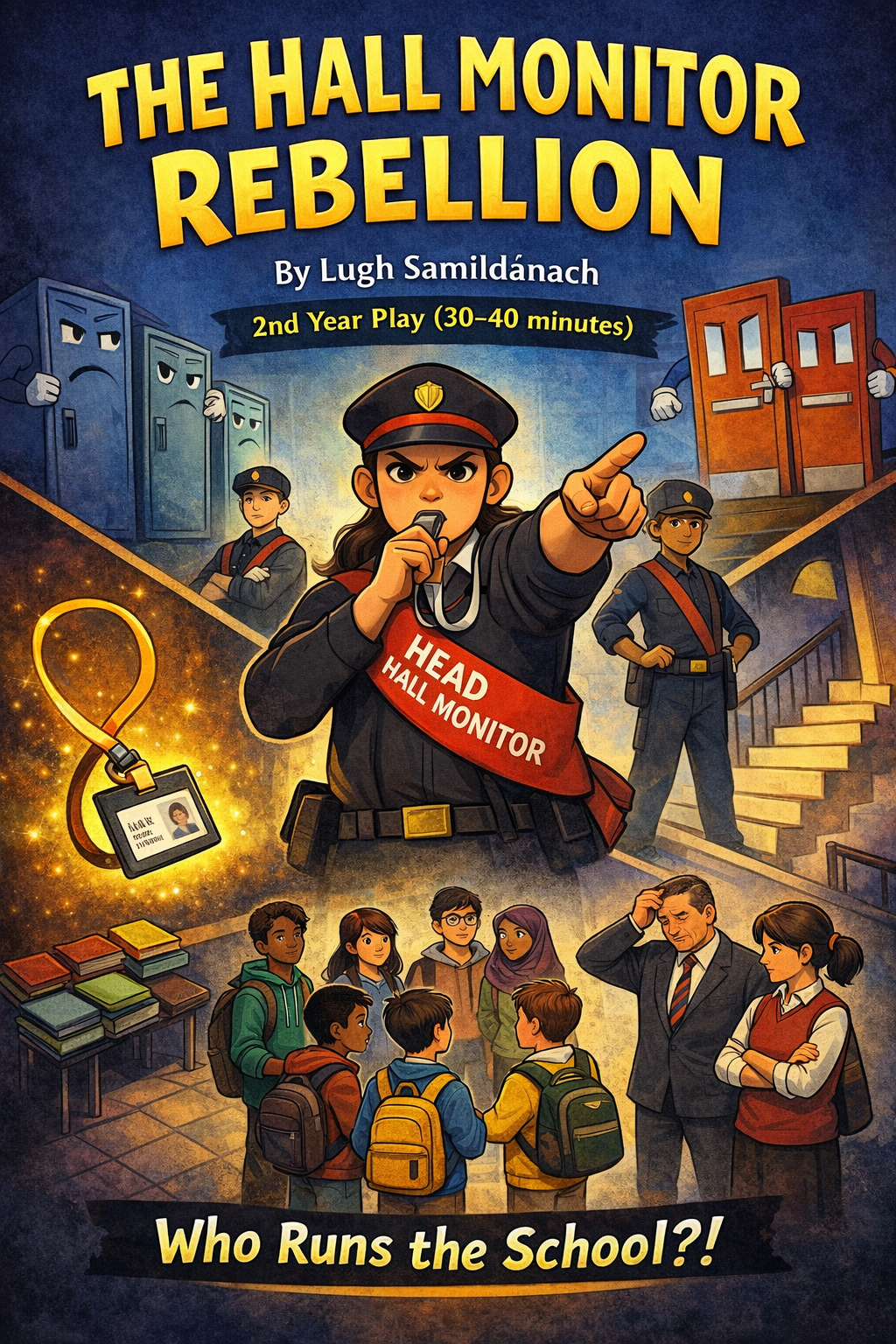 The Hall Monitor Rebellion — 2nd Year School Play Annual Performance Licence