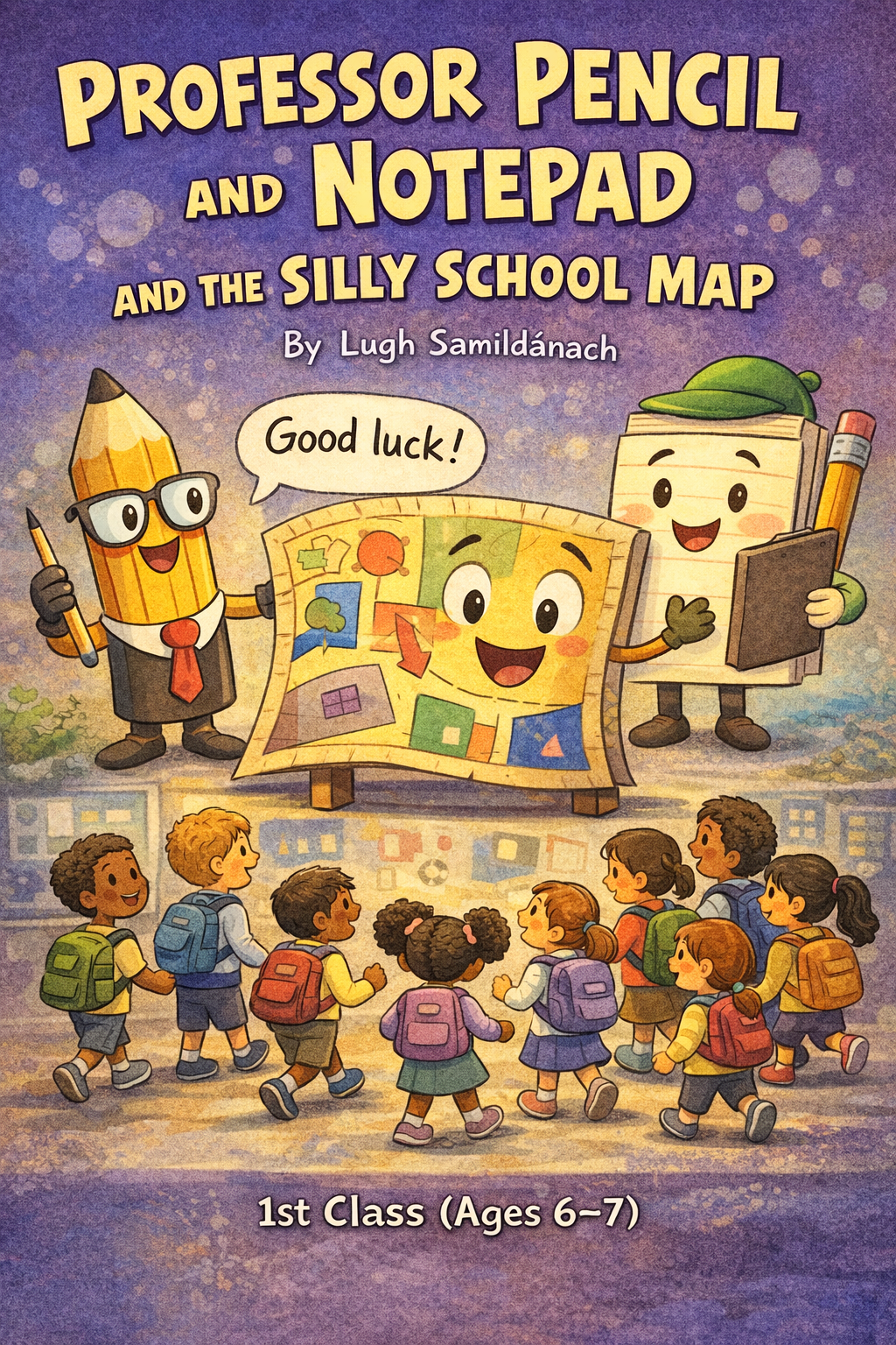Professor Pencil and Professor Notepad and the Silly School Map – 1st Class School Play Annual Licence