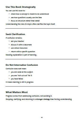 Senior Cycle — Exam Clarity & Support Guide (Student Edition)
