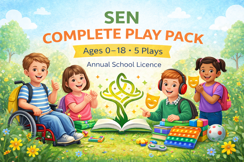 Complete SNE Pack (Ages 0–18) – 5 Plays – Annual School Licence