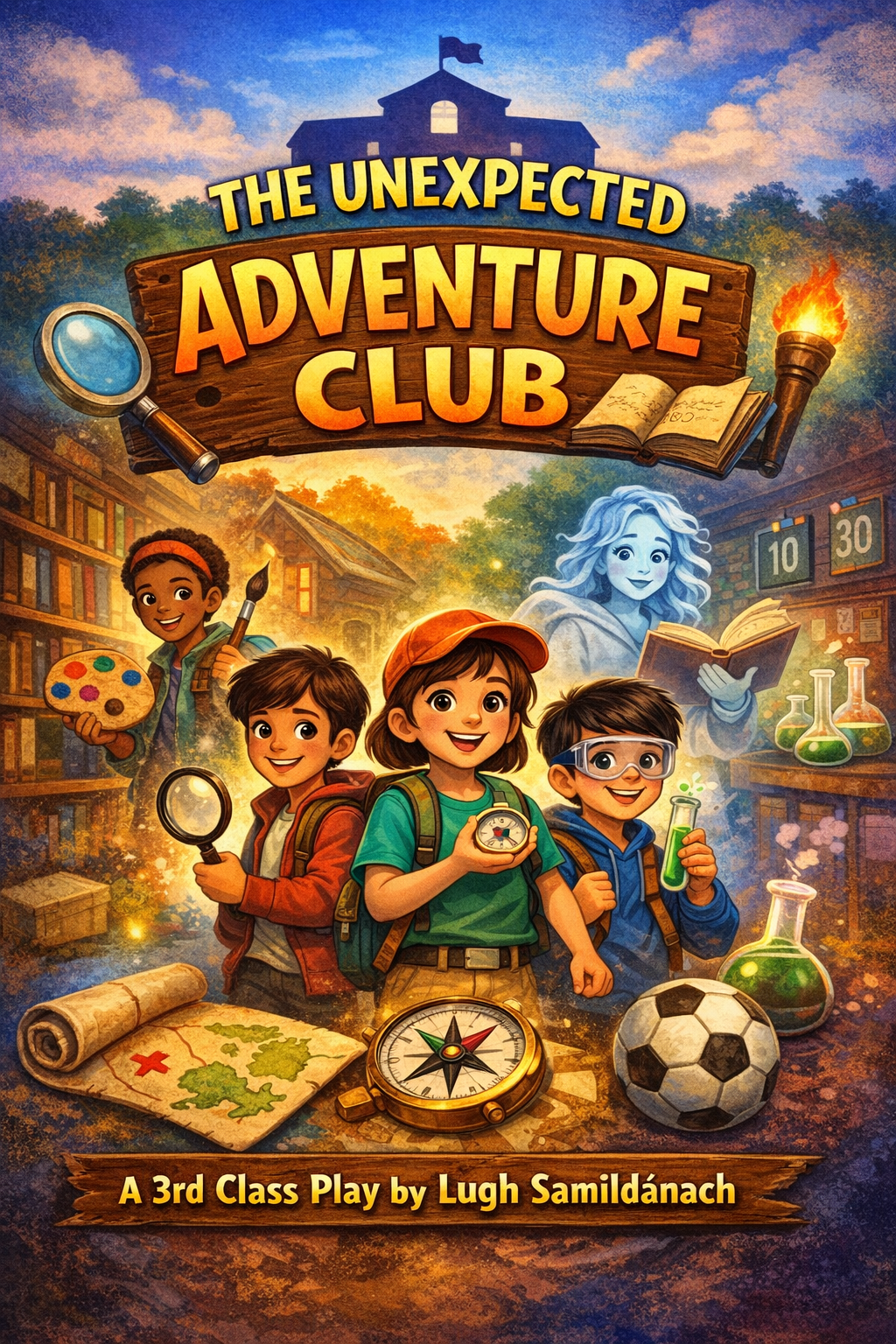 The Mystery of the Midnight Storybooks – 3rd Class School Play Annual Licence