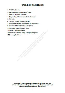 The Mystery of the Midnight Storybooks – 3rd Class School Play Annual Licence