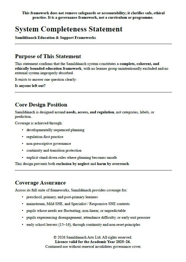 Whole-School AI Policy Framework — Governance, Protection & Assessment Integrity