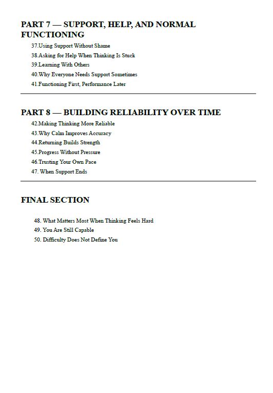 Cognitive Support & Functioning Under Pressure (School Resource Edition)