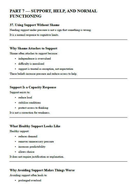 Cognitive Support & Functioning Under Pressure (School Resource Edition)