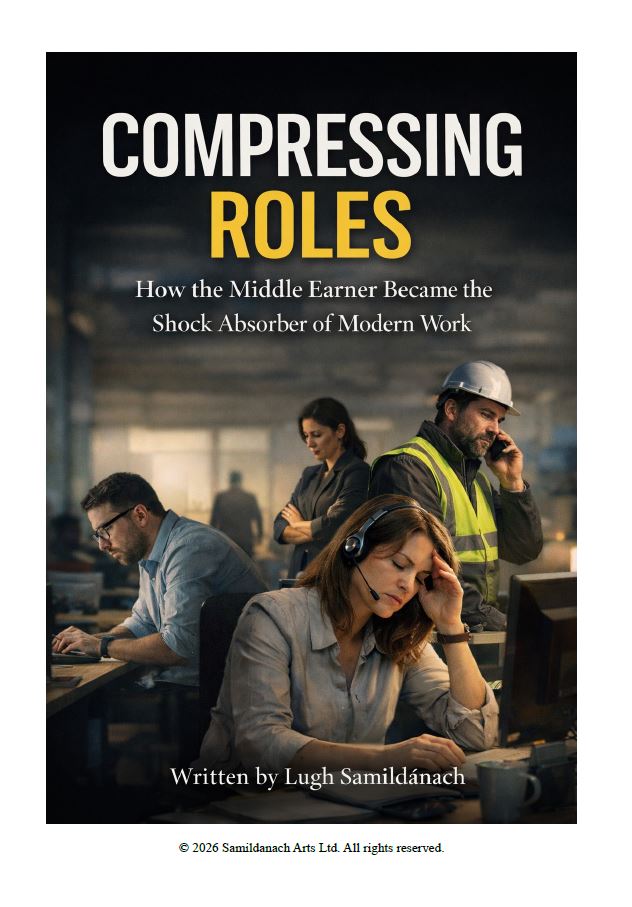 Compressing Roles How the Middle Earner Became the Shock Absorber of Modern Work