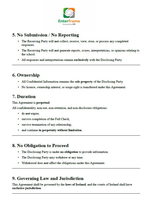 Principal Snapshot Lite – 10-Minute Governance Visibility Questionnaire - Self Accessed